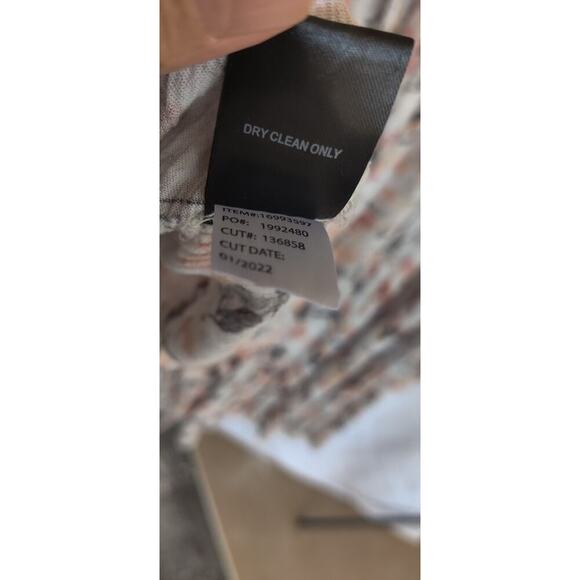 Torrid Gauze Walk-Through Maxi Dress Tie-Back Short Sleeve Floral Print Women 3X - Picture 9 of 10